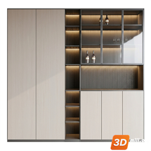 Wine cabinet Skp Files